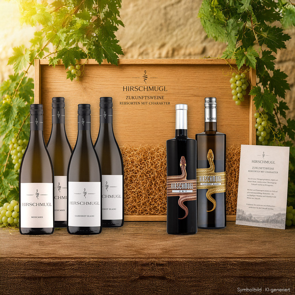 Zukunftsweine – neue pilzwiderstandsfähige Rebsorten mit Charakter vom Weingut Hirschmugl in der Südsteiermark