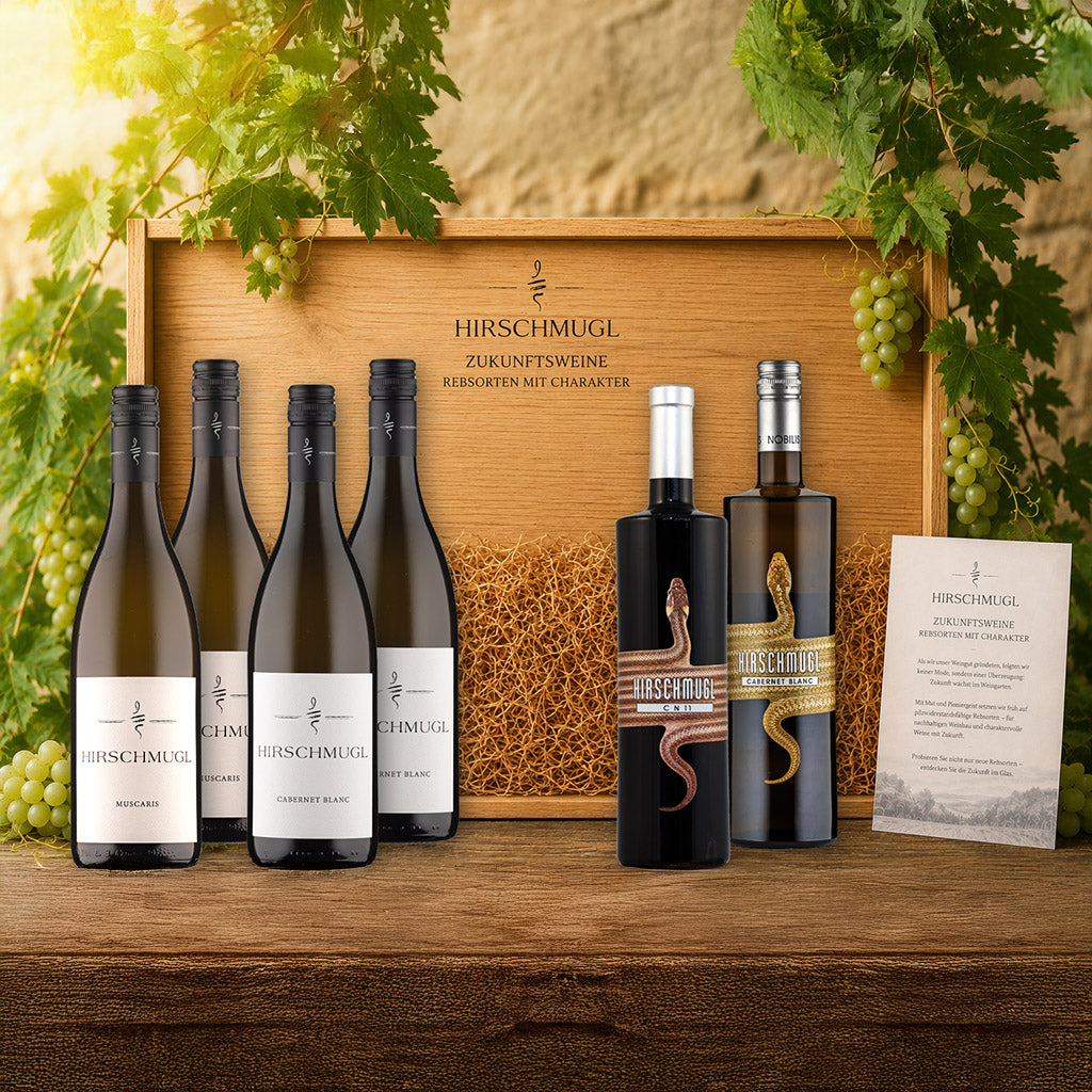 Zukunftsweine Weinpaket mit PIWI-Weinen vom Weingut Hirschmugl